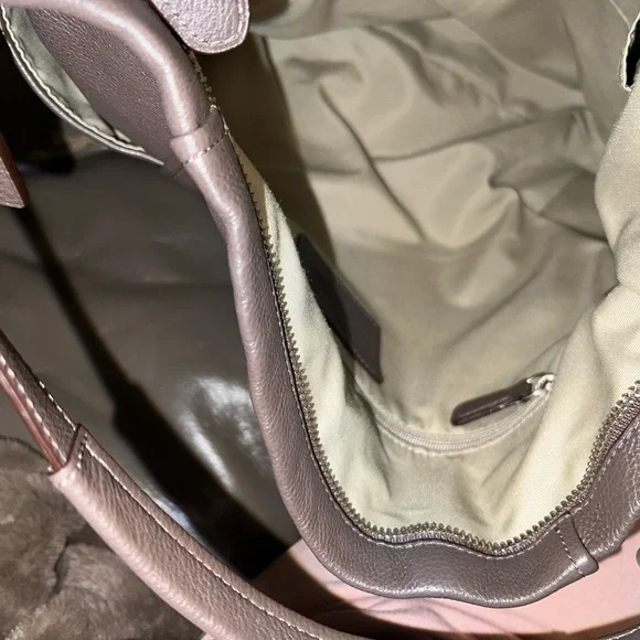 Coach Dark Brown Leather Bag - Picture 10 of 16